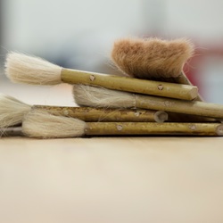 image of brushes